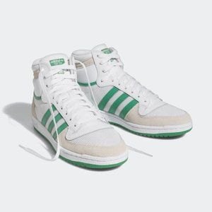 adidas Originals Men's White Green TOP TEN RB Basketball Size 13 SHOES FZ6203